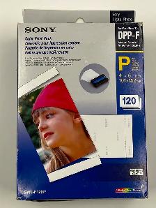 Sony SVM-F120P 4x6' Paper 120 Sheets, 2 Print Cartridges DPP-F