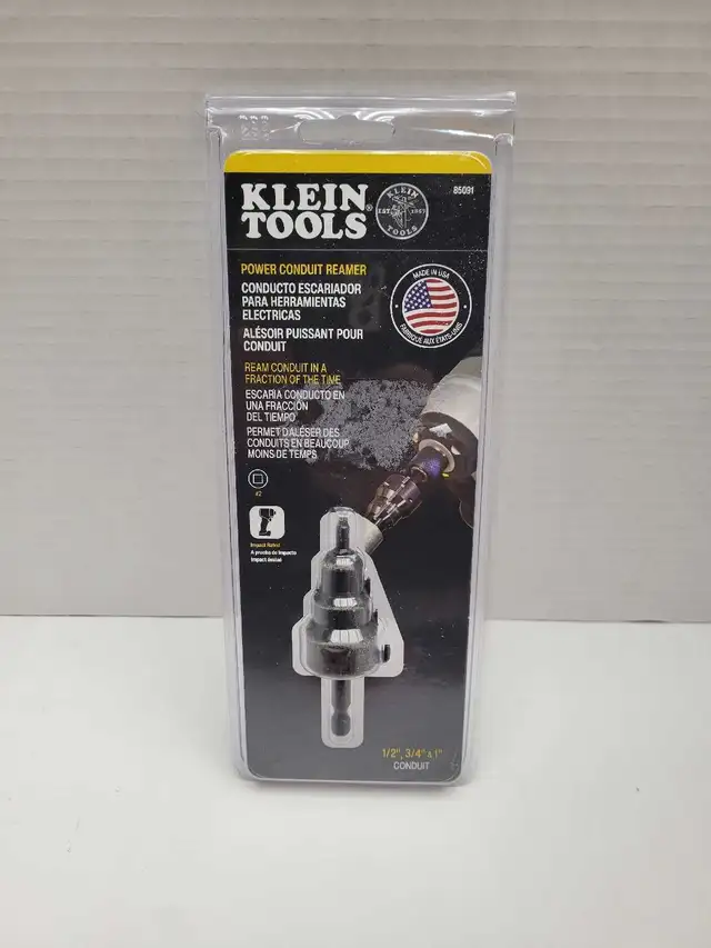 Klein Tools 85091 Power Conduit Reamer NEW