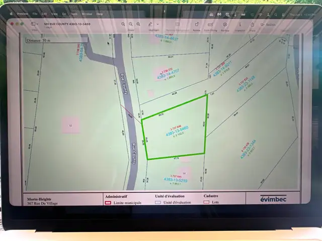 $195,000FOR SALE: 2 RESIDENTIAL LOTS BLUE HILLS MORIN HEIGHTS