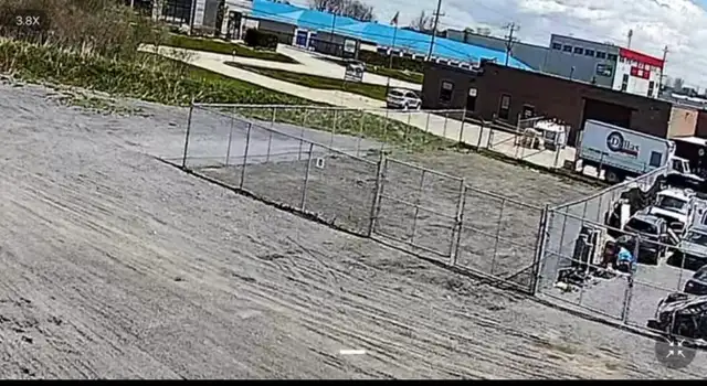 Contractor storage yard