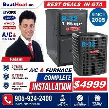 SAVE BIG ON Furnace & AIR CONDITIONER COMBO DEALS from $4999