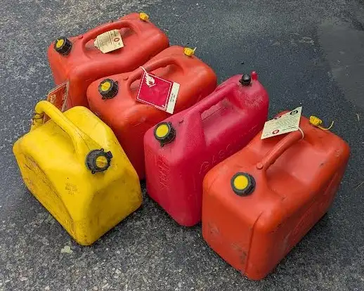 Five Gallon Gas Cans in Sylvan Lake