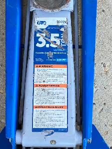 OTC LDJ35 Service Jack, 3.5 tons, 5" to 22" Lift, 78.5' reach - Photo 5