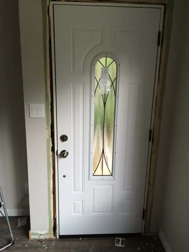 Profe$ional Exterior Door repla$ment. you buy the exterior door