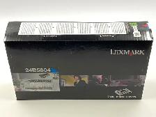 Genuine Lexmark 24B5804 Cyan High Yield Toner Cartridge. - Photo 3