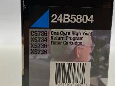 Genuine Lexmark 24B5804 Cyan High Yield Toner Cartridge. - Photo 6