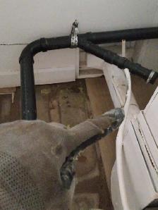 DRAIN SNAKE ROUGH IN WASHROOM SUMP ISSUE WATERPROOFING BASEMENT - Photo 10