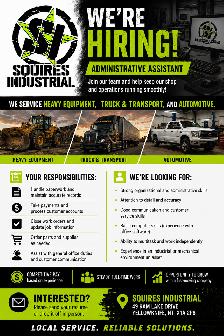 WE'RE HIRING – Office Administrator