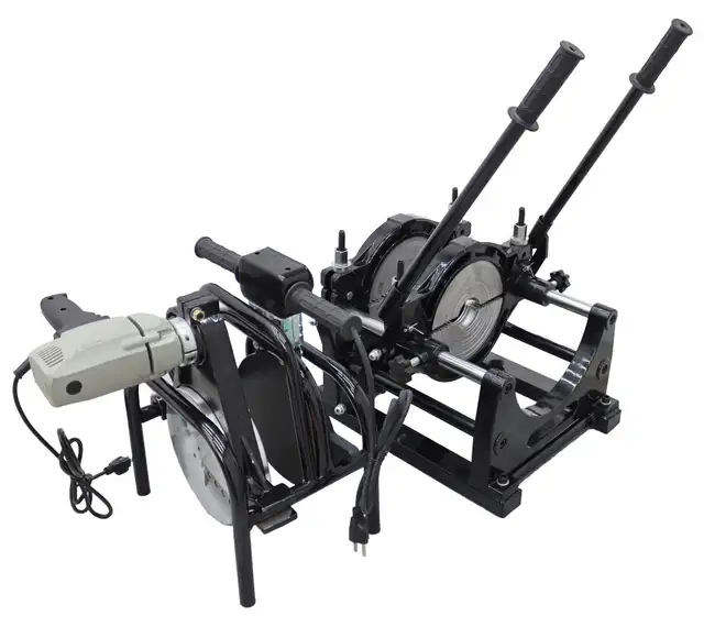 2 Clamps Pipe Butt Fusion Welding Machine 110V 2.48-7.87' 145013