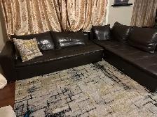 $150 - Leather Sectional Sofa