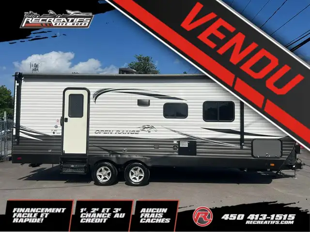 2020 Highland Ridge RV OPEN RANGE 21 RBS GRANDE SALLE DE BAIN!