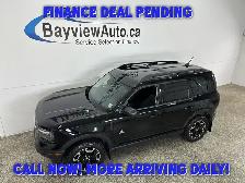 2024 Ford Bronco Sport Outer Banks 4x4 - LEATHER/14KM/BLACK!