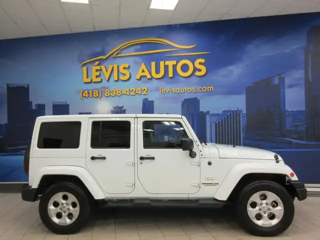 JEEP WRANGLER 2015 UNLIMITED SAHARA AUTOMATIQUE V6 3.6L TOUT EQI