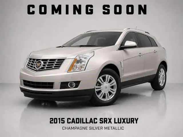 2015 Cadillac SRX Luxury - Low KM | V6 | Pano roof | Heated Stee
