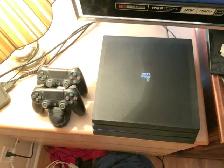 Sony PlayStation 4 Pro 1TB with 2 controller price to go