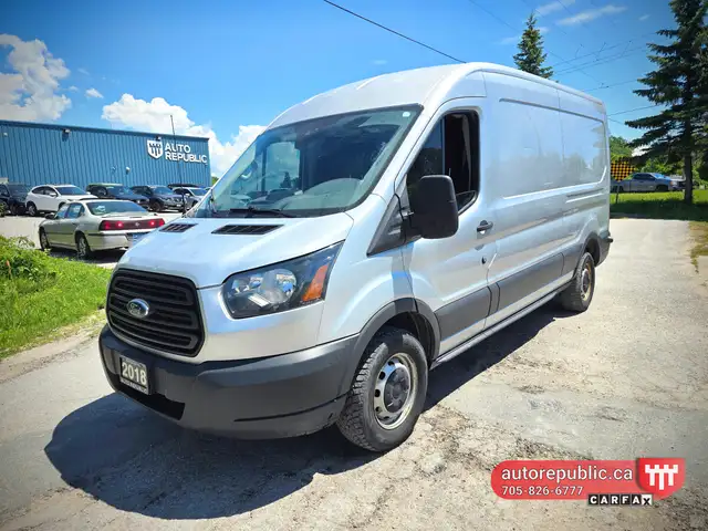 2018 Ford Transit Cargo Van T-250 148' Med Rf 9000 GVWR CERTIFIE