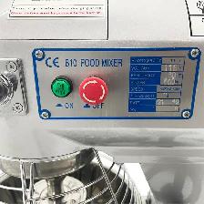 3 Speed Stand Food Mixer 10L Dough Hook Whisk Beater 029168 - Photo 4