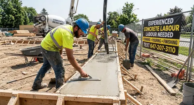 Concrete Labour Needed