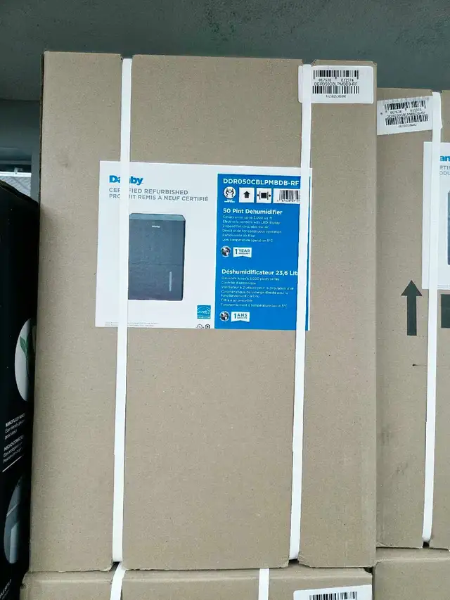 Déshumidificateur Danby 50 pintes