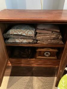 Antique Pine Sideboard or Storage Cabinet - Photo 3