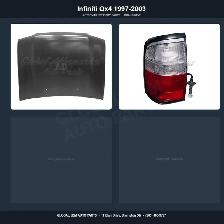 Infiniti Qx4 1997-2003 Hood Fender Aftermarket Brand New