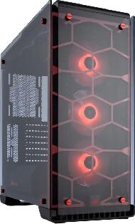 CORSAIR CRYSTAL 570X RGB ATX GAMING CASE – 3 SP120 RGB FANS $110