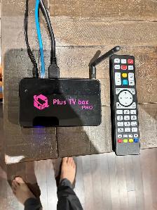 PLUS TV BOX PRO ANDROID TV BOX