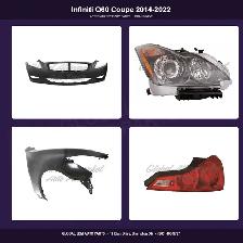 Infiniti Q60 Coupe 2014-2022 Fender Bumper Hood Aftermarket