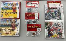plusieurs jeux 3DS