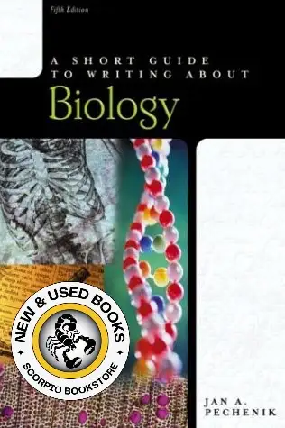 A Short Guide to Writing About Biology 5th Edition 9780321159816