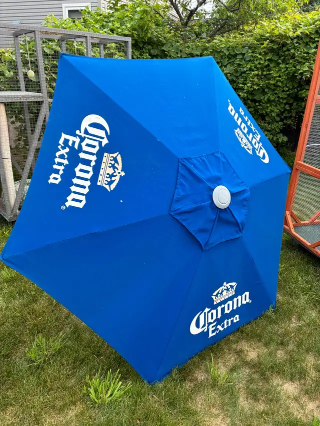Large Corona Umbrella 7 foot diameter $40