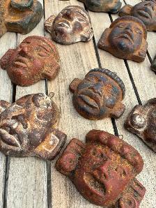 Terra-cotta Masks collection $70 for all - Photo 2