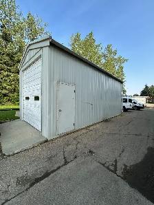 Metal Storage Shed with Garage Door - Photo 2