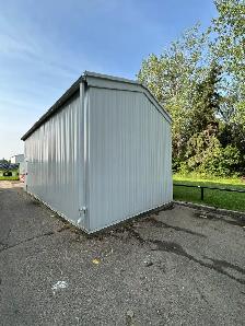 Metal Storage Shed with Garage Door - Photo 3
