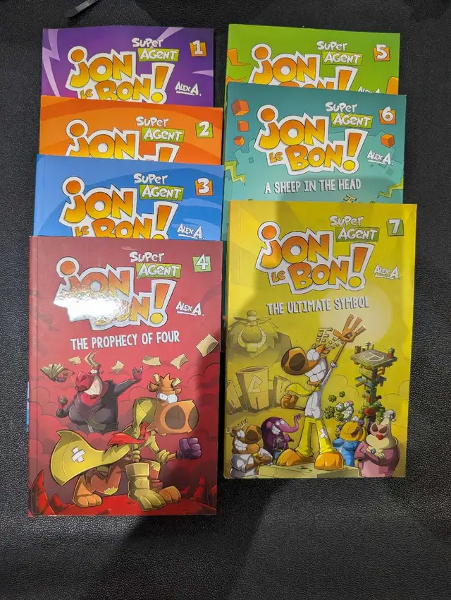 Jon Le Bon Graphic Novels - New Condition