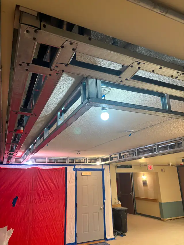 Framing drywall taping suspended ceilings and more