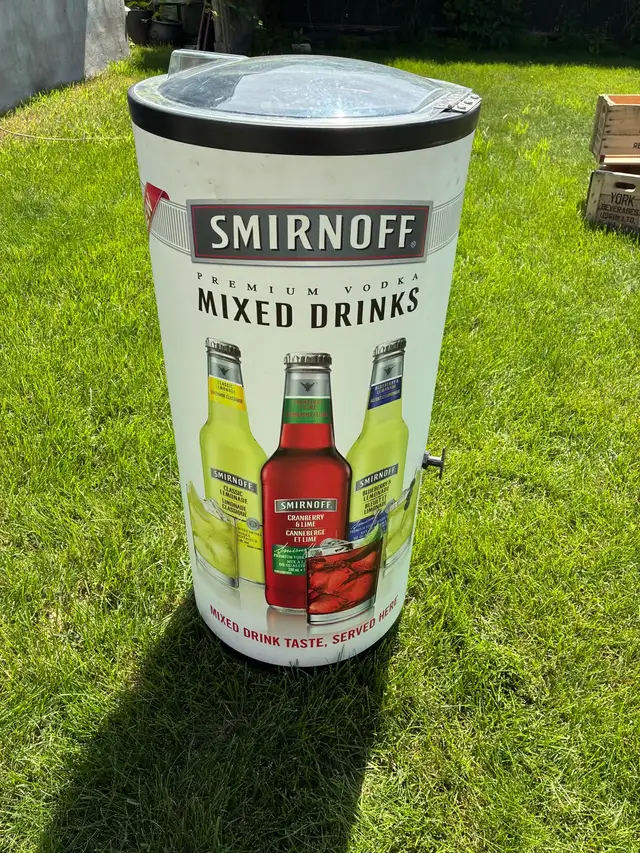 Smirnoff Mobile Beverage Cooler $90