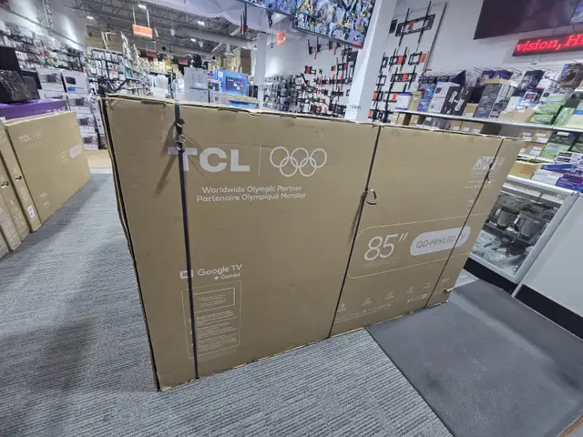 TCL 85' QD-Mini LED Google TV