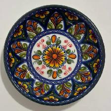 Vibrant Bohemian Ceramic Dipping Bowls - Photo 3