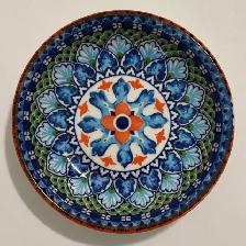 Vibrant Bohemian Ceramic Dipping Bowls - Photo 5