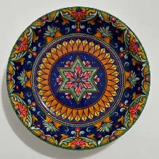Vibrant Bohemian Ceramic Dipping Bowls - Photo 8