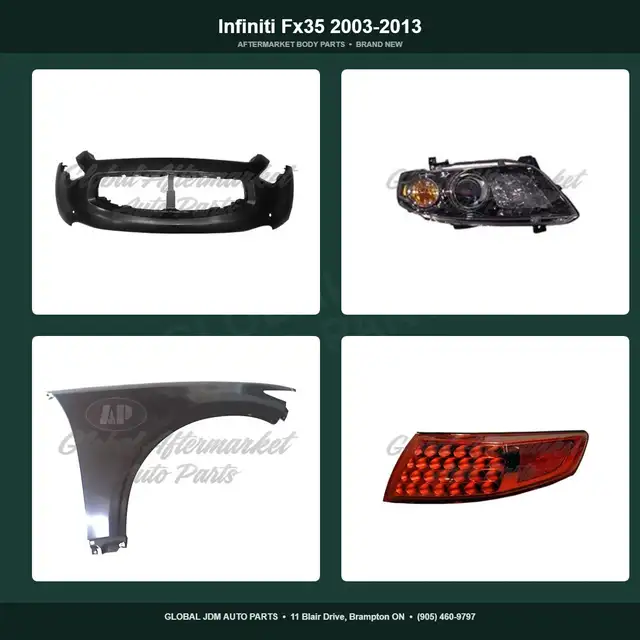 Infiniti Fx35 2003-2013 Mirror Fender Bumper Aftermarket