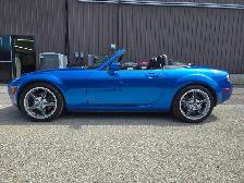 2006 Mazda MX-5 MIATA CONVERTIBLE / ONLY 90 000KM ! ROUES KONIG - Photo 4