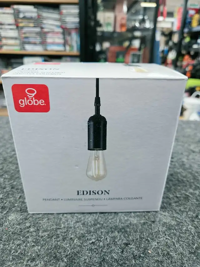 Globe Edison Luminaire suspendu