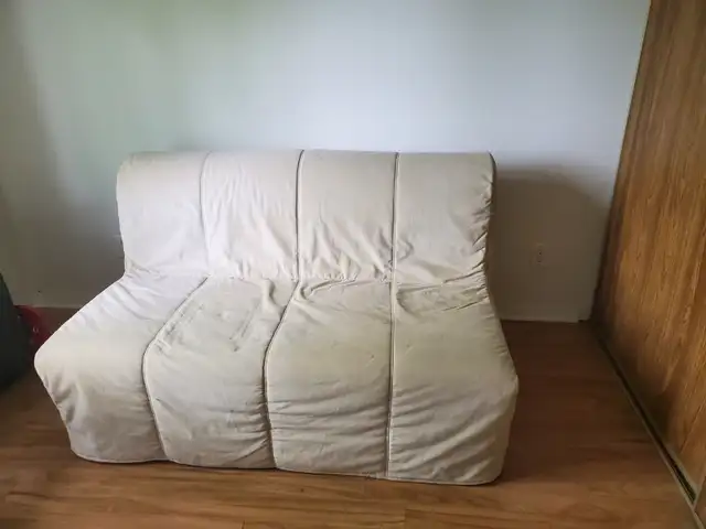 Sofa-bed with mattress and cover