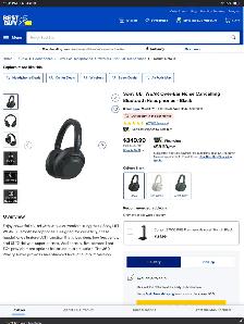 Sony ULT WEAR noise cancellation Headphone - Photo 2