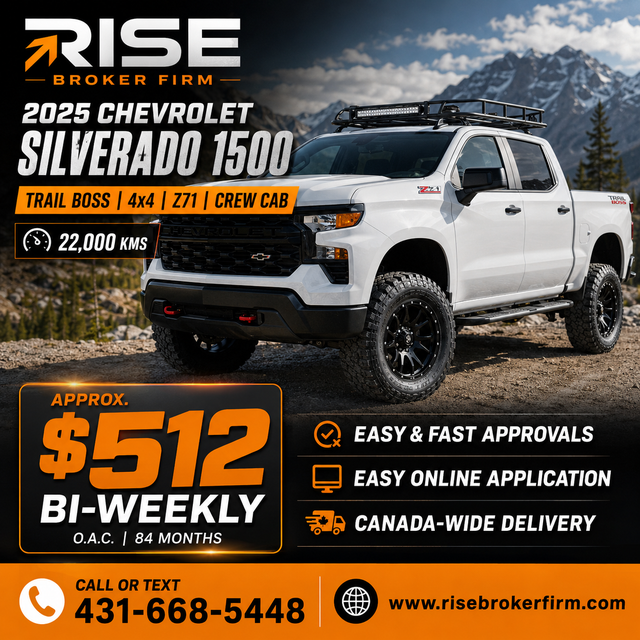 EVERYONE IS APPROVED FOR A NEW RIDE WITH US