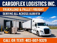 Affordable Freight & Pallet Delivery Across Alberta | CargoFlex
