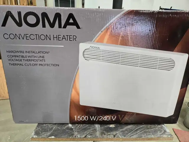 NOMA 1500 WATT,  240 VOLT  HEATER.
