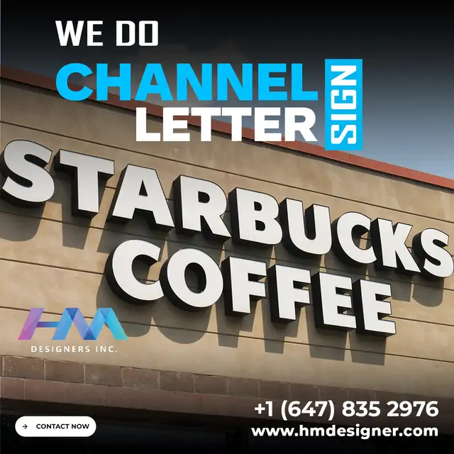 Channel Letters – Custom 3D Signs